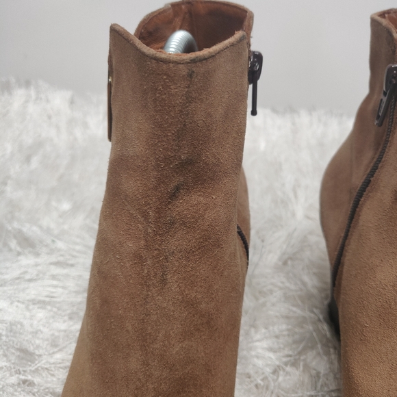 Suede wedge bootie by Jeannot sz 39 - Picture 6 of 8